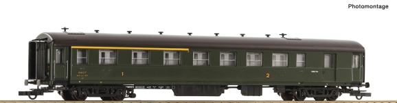 Roco 6200008 - H0 - Schnellzugwagen mit Gepäckabteil 1./2. Kl., SNCF, Ep. IV